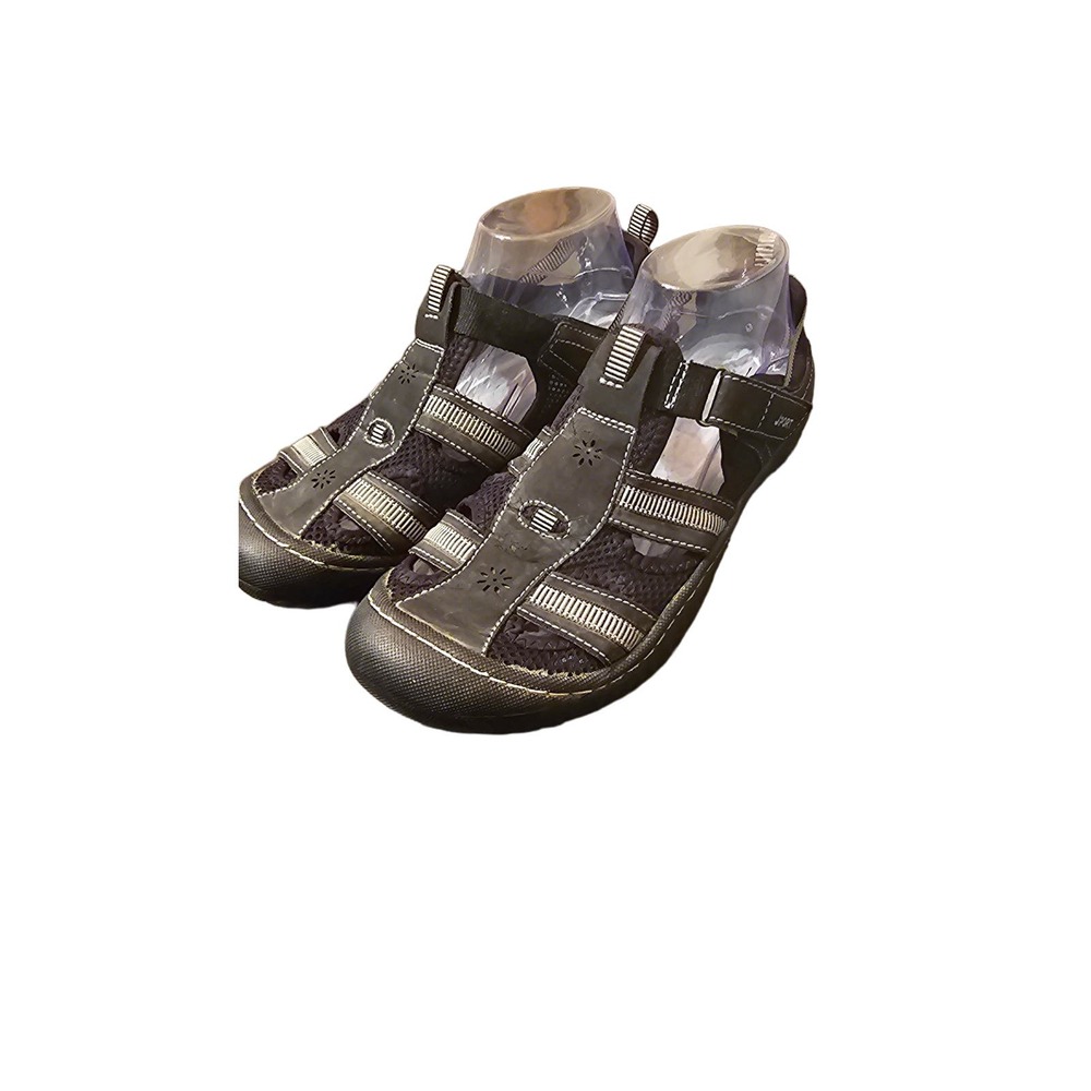 J Sport black size‎ 8 sandal